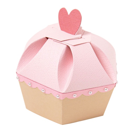 Cortante SIZZIX Thinlits Plus caixa de cupcakes fabulosa by Debi Dotter