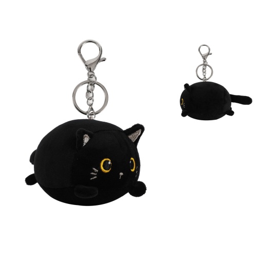 Porta-chaves peluche iTotal gato preto
