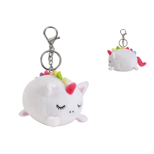 Porta-chaves Peluche I-TOTAL Unicórnio