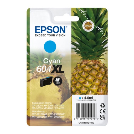 Tinteiro EPSON 604XL Azul C13T10H24010 4ml