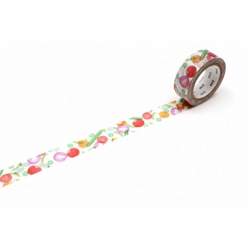 Fita decorativa Washi Tape 15mmx7m vegetais de verão MT