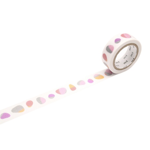 Fita decorativa Washi Tape 15mmx7m pedra vermelha MT