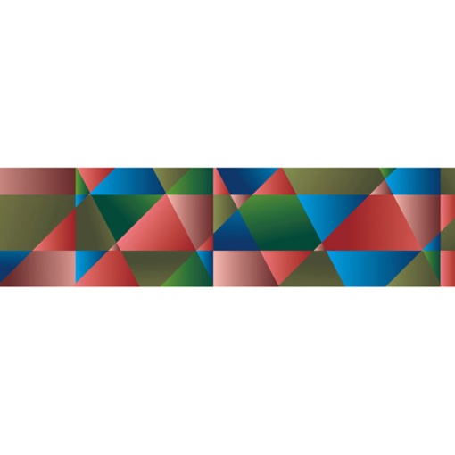 Fita decorativa Washi Tape 15mmx7m mosaico multicor MT