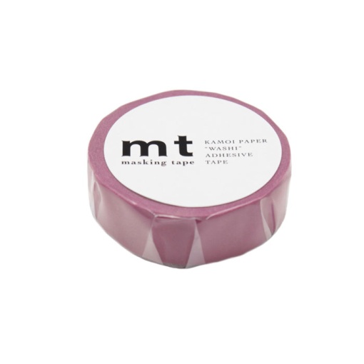 Fita Decorativa Washi Tape 15mmx7m Lisa Rosa Velho MT