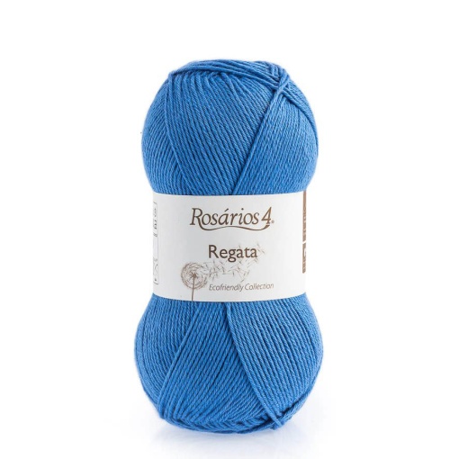 Fio de Tricot Rosários 4 Regata 100g Azul 92