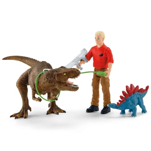 Ataque de Tyrannosaurus Rex SCHLEICH Dinosaurs