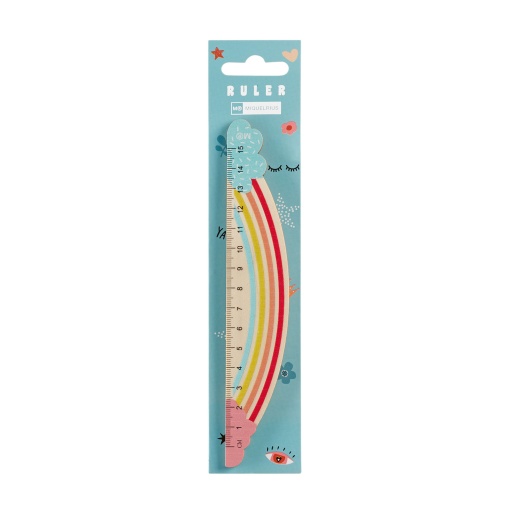Régua de Madeira MIQUELRIUS Sun Vibes 15cm