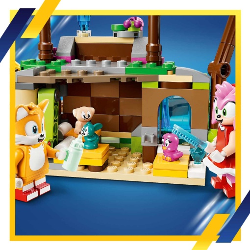 LEGO SONIC The Hedgehog Ilha de Resgate Animal de Amy 76992