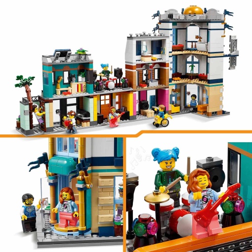 LEGO Creator 3-in-1 Rua Principal 31141