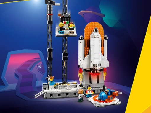 LEGO Creator 3-in-1 Montanha-russa do Espaço 31142