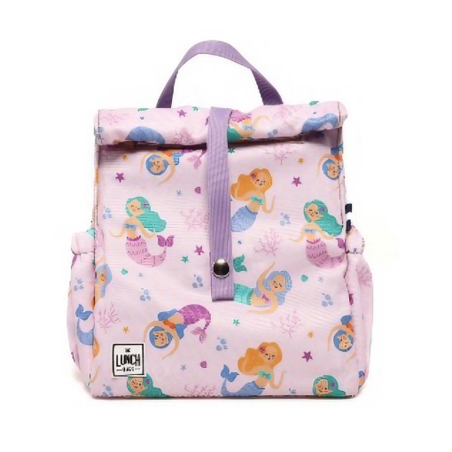 Lancheira Térmica The Lunch Bags Kids Mermaids 24x21x16cm