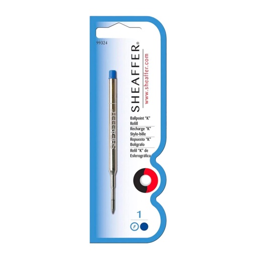 Recarga para Esferográfica SHEAFFER K Azul F