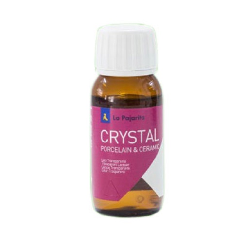 Laca Transparente 50ml Verde Esmeralda CRYSTAL La Pajarita C-04