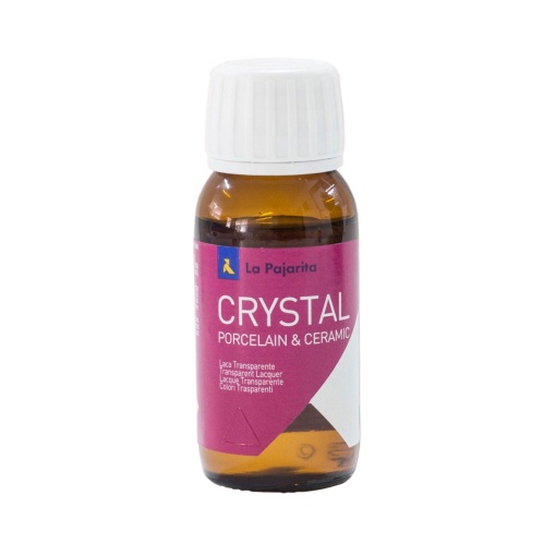 Laca Transparente 50ml Vermelho CRYSTAL La Pajarita C-02