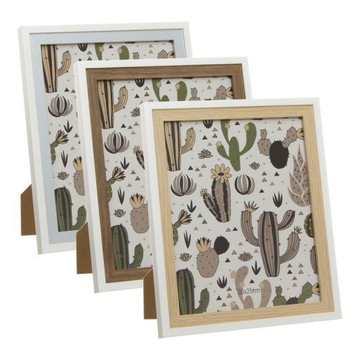Moldura de plástico D'CASA Cactus 20x25cm sortido