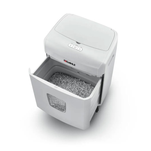DAHLE Shredmatic 90 90-sheet paper shredder, cuts microparticles 4x12mm.