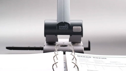 Furador NOVUS B265 65 folhas preto/cinza