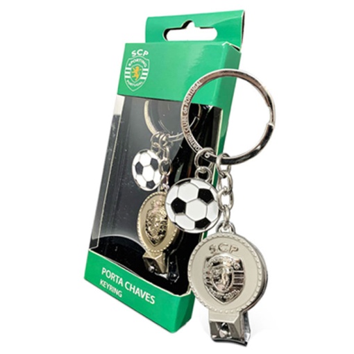 Porta-chaves com Corta-unhas SPORTING