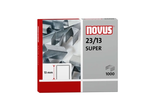 Agrafos 23/13 Super NOVUS Caixa com 1000