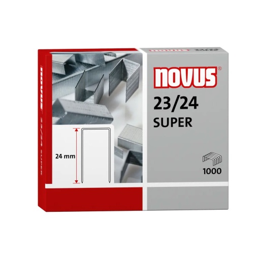 Agrafos 23/24 Super NOVUS Caixa com 1000