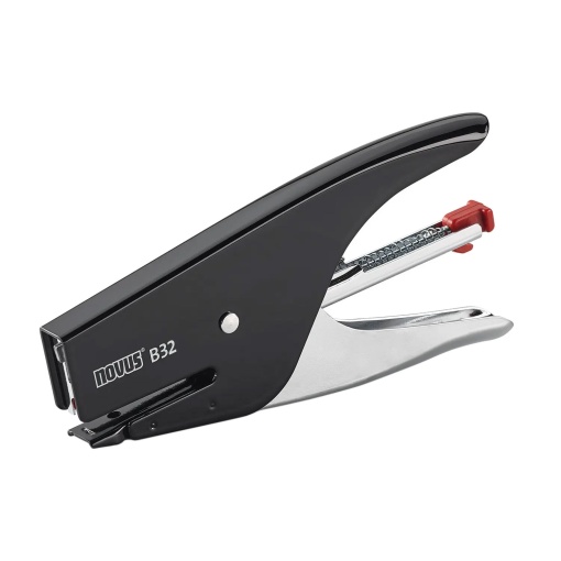 Agrafador Alicate NOVUS B32 nº 10 15 folhas Preto