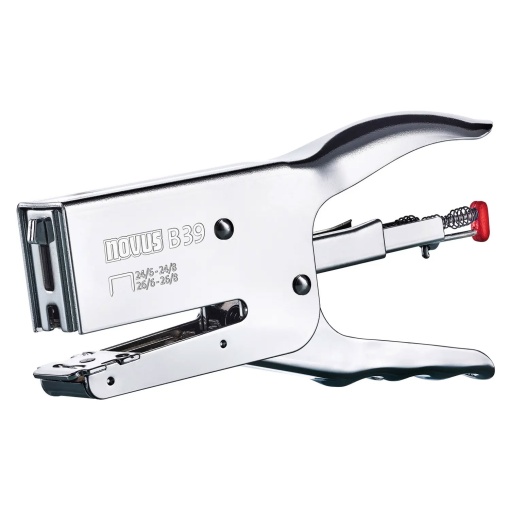 Agrafador Alicate NOVUS B 39 24/6-8 26/6-8 50 folhas Cromado