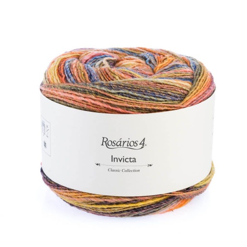 Fio de Tricot Rosários 4 Invicta 150g Multicor 45