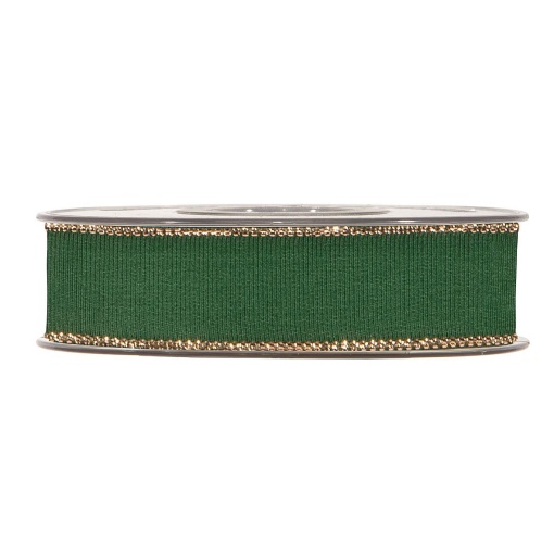 Fita de Tecido MP Gold Line Gros Grain 25mmx20m Verde 73