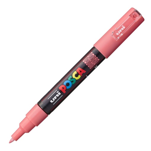 Marcador UNI Posca Pc-1m extra fino 0,7mm rosa coral 66