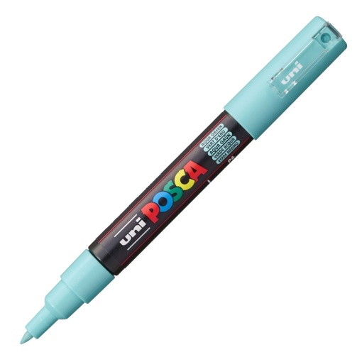 Marcador UNI Posca Pc-1m extra fino 0,7mm verde água P6