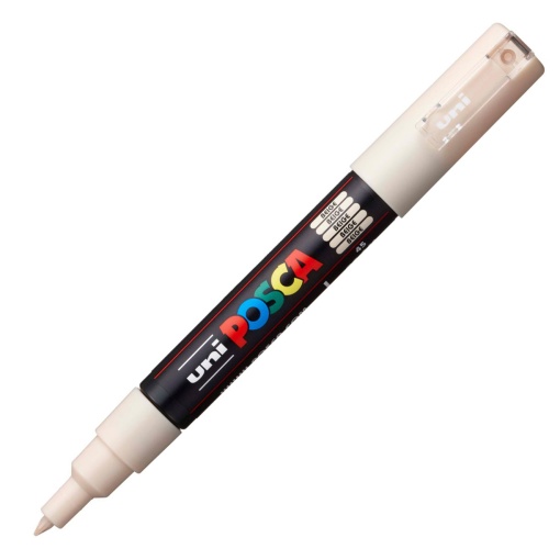 Marcador UNI Posca Pc-1m extra fino 0,7mm bege 45