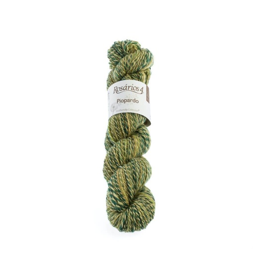 Fio de tricot ROSÁRIOS 4 piopardo 50g abacate 19