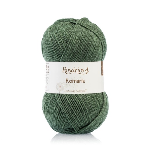 Fio de Tricot Rosários 4 Romaria 100g Verde 11