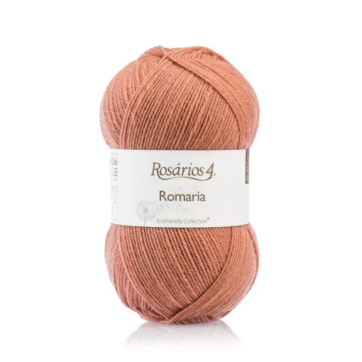 Fio de Tricot Rosários 4 Romaria 100g Coral 19