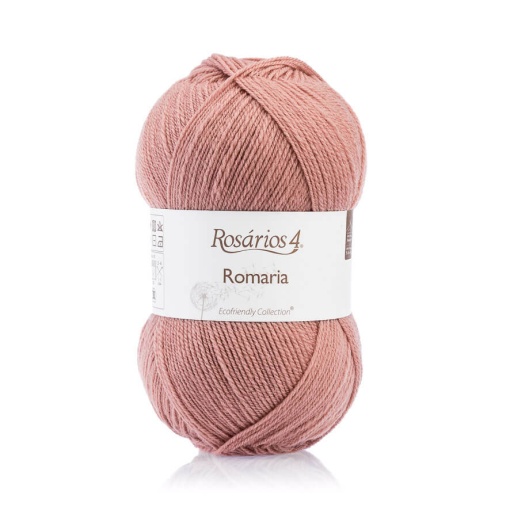 Fio de Tricot Rosários 4 Romaria 100g Rosa 22