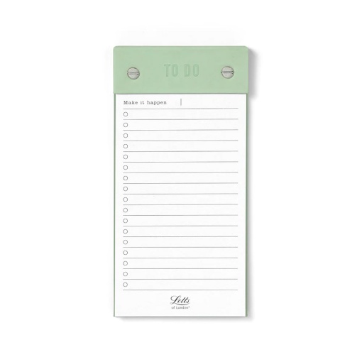 Bloco To do Letts Of London Conscious 100x200mm sage