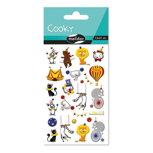 Autocolantes MAILDOR Cooky 3D circo