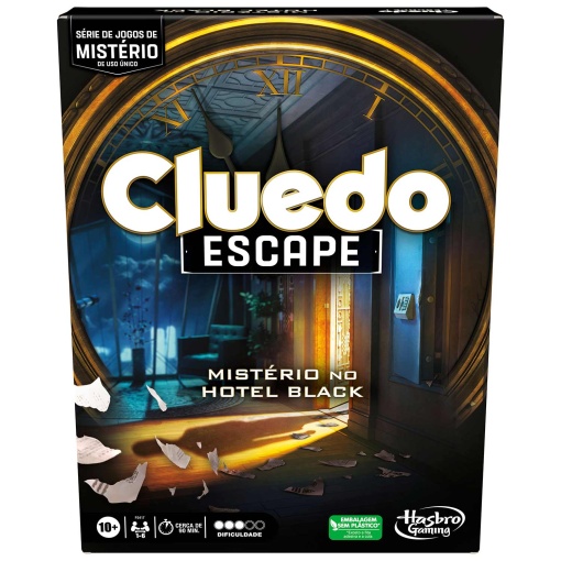Cluedo Escape Mistério No Hotel Black HASBRO Gaming