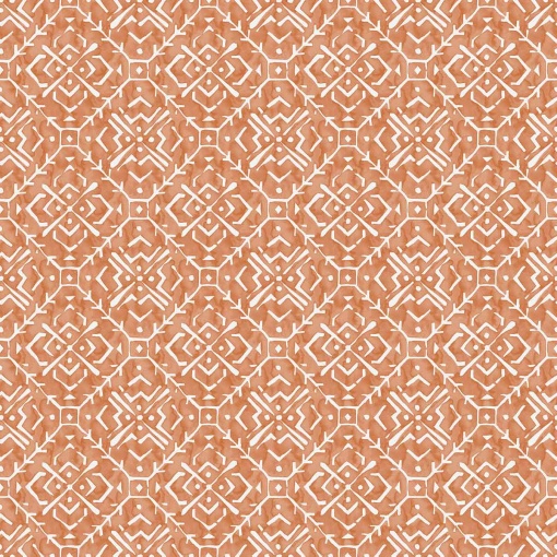 Toalha de Mesa Plastificada D-C-FIX Manhattan Patrisa Terracota 1x1,40m