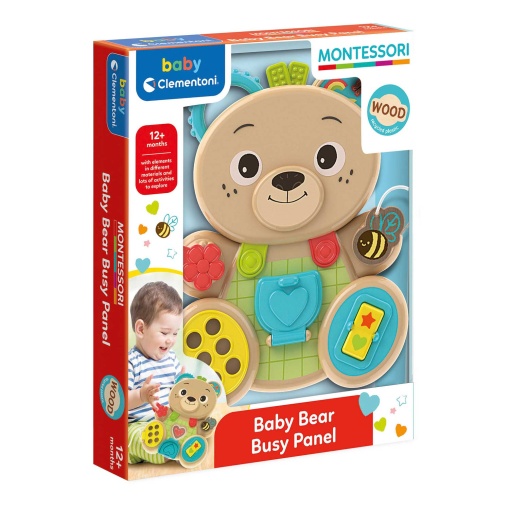 Montessori - Urso de atividades CLEMENTONI Baby