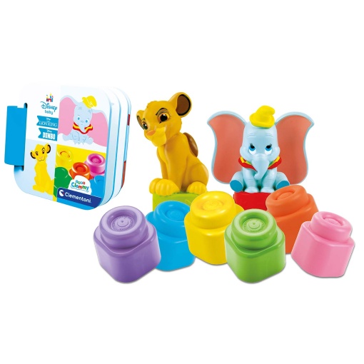 Simba e Dumbo DISNEY CLEMENTONI Soft Clemmy