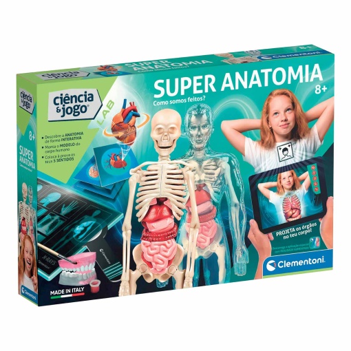 Super Anatomia CLEMENTONI Ciência & Jogo Lab