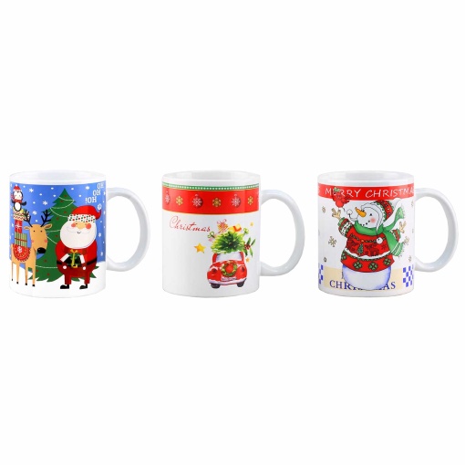Caneca de Cerâmica NATAL 325ml Sortido