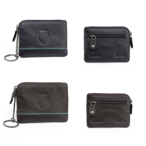 Porta-moedas Sporting castanho
