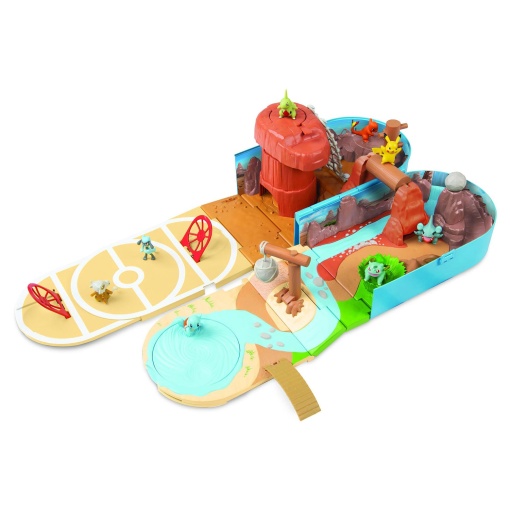 POKEMON Playset Deserto Transformável BIZAK