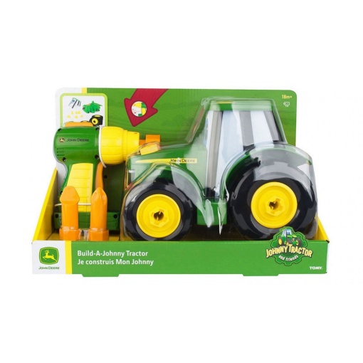 Constrói O Trator Johnny John Deere BIZAK