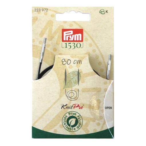 Cordão para Agulhas de Tricot Circulares PRYM Knit Pro 80cm
