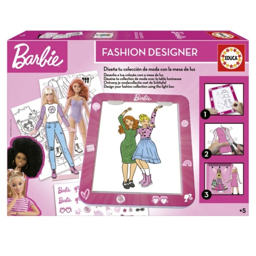 Mesa de luz BARBIE FASHION Designer EDUCA