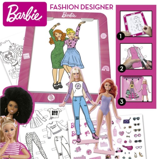 Mesa de luz BARBIE FASHION Designer EDUCA