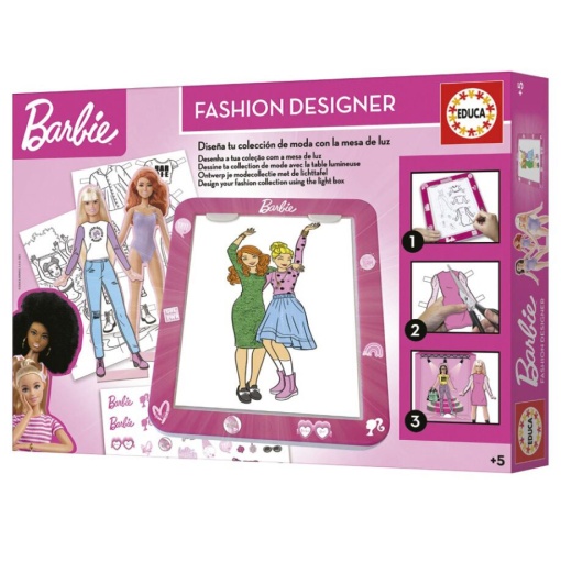 Mesa de luz BARBIE FASHION Designer EDUCA